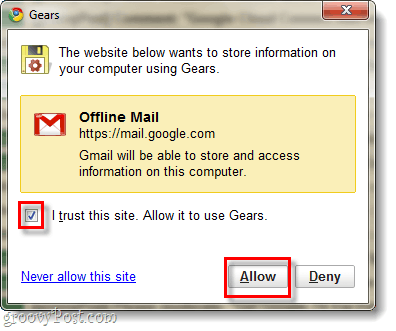 Leisti „gmail“ pasiekti „Google“ įrankius