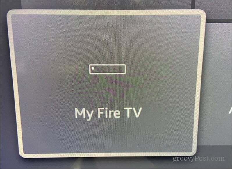 Iš naujo paleiskite „Fire TV Stick“.