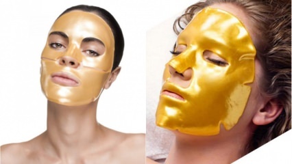 Ką daro auksinė kaukė? Kuo auksinė kaukė naudinga odai? Kaip pasidaryti aukso kaukę?