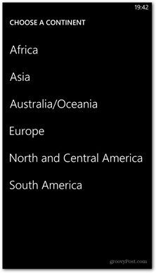 „Windows Phone 8“ žemėlapiai galimi žemyne