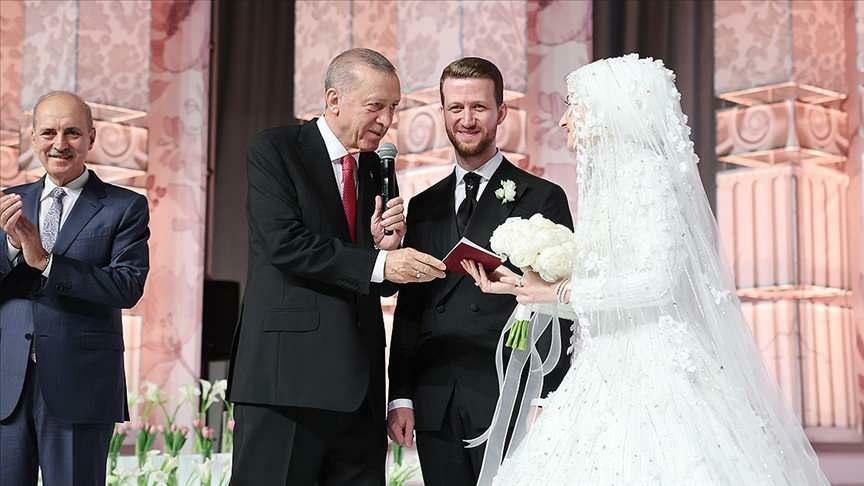 Prezidentas Erdoğanas matė savo sūnėno Osamos Erdogano vestuves