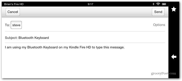 Kaip prijungti „Bluetooth“ klaviatūrą prie „Kindle Fire HD“