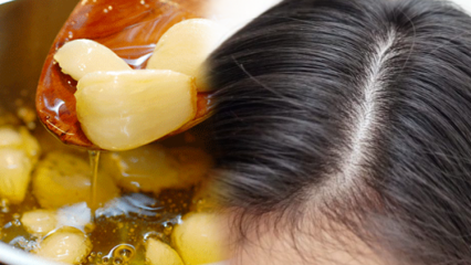 Atsakymas į klausimą, ar česnakai augina plaukus! Kokia česnako nauda plaukams?