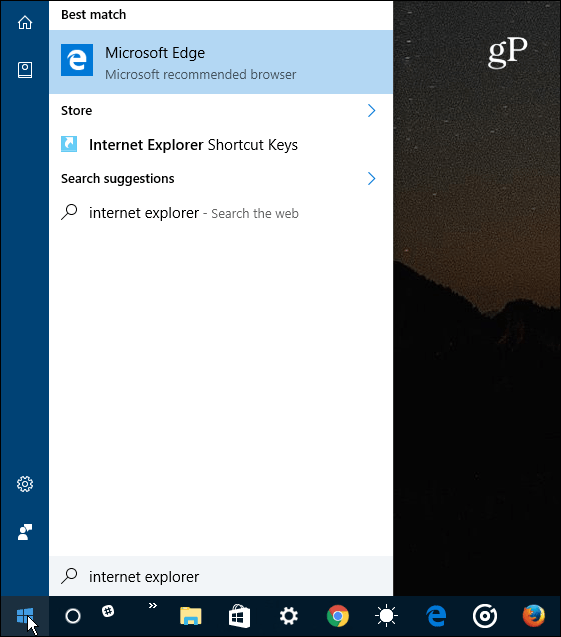 Kaip išjungti „Internet Explorer“ sistemoje „Windows 10“