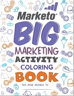 „Marketo“ didžioji rinkodaros veiklos spalvinimo knyga