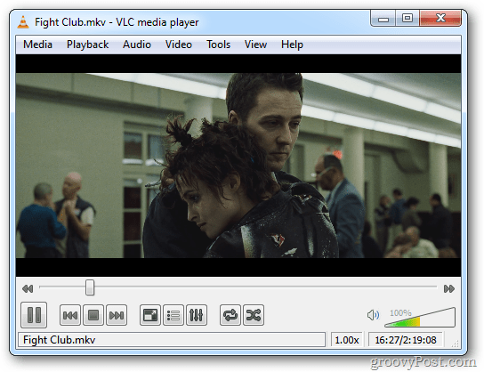 „Blu-ray“ konvertuotas filmas VLC