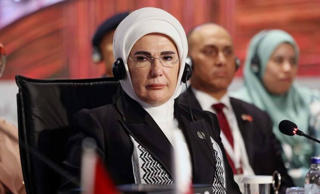 Bendras pirmosios ponios Erdoğan ir pagrindinių sutuoktinių kvietimas Palestinai! „Didus tarptautinės teisės pažeidimas“