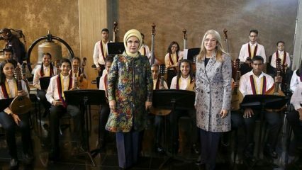 Specialus pirmosios Lady Erdoğan muzikos pasirodymas Venesueloje