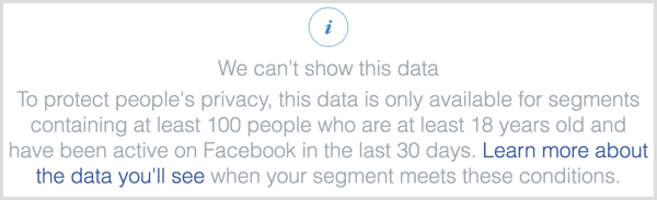 „Facebook“ taškų negalime parodyti šio duomenų pranešimo