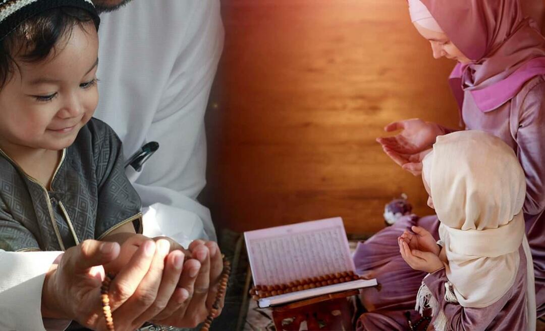 Kaip praleisti Ramadaną su vaikais? Patarimai dėl Ramadano tikslų su vaikais...