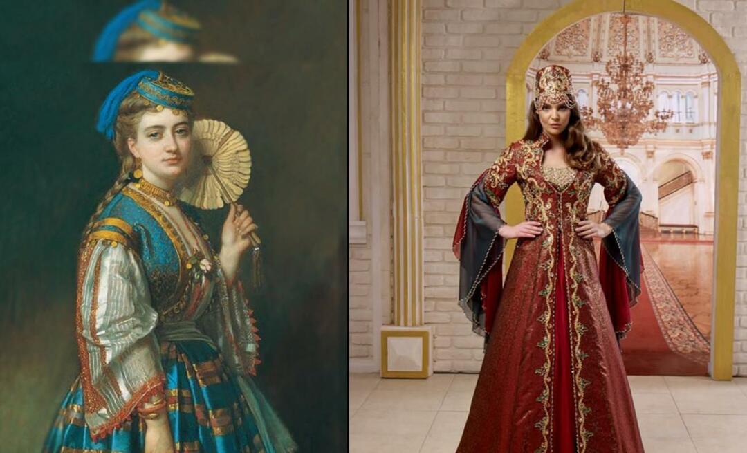 Kokie buvo moteriški drabužiai Osmanų rūmuose XVIII–XIX amžiuje? 