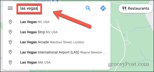 „Google“ žemėlapių paskirties vieta