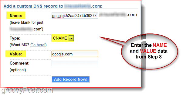 Tvarkykite savo domeno DNS, naudodamiesi „Dreamhost.com“ CNAME