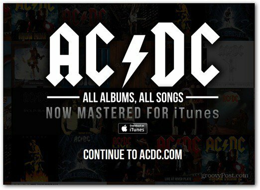 acdc iTunes