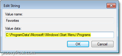 paleisti meniu taisyti XP XP Windows 7