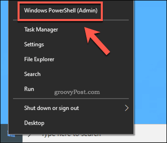„Windows“ paleiskite „PowerShell“ paleidimą