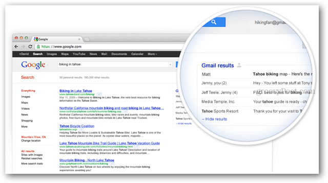 „gmail“ rezultatai „Google“ paieškoje