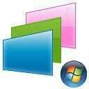 Kaip padaryti, kad „Windows 7“ būtų spalvingas spalvų keitimas