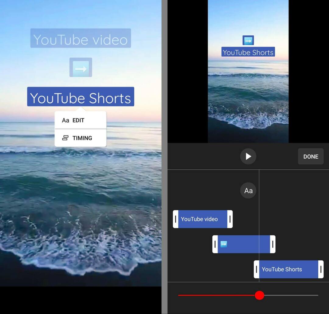 kaip-naudoti-youtube-shorts-editing-tools-text-overlays-timeline-button-sliders-example-5