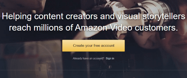 tiesioginė „Amazon“ vaizdo tarnyba