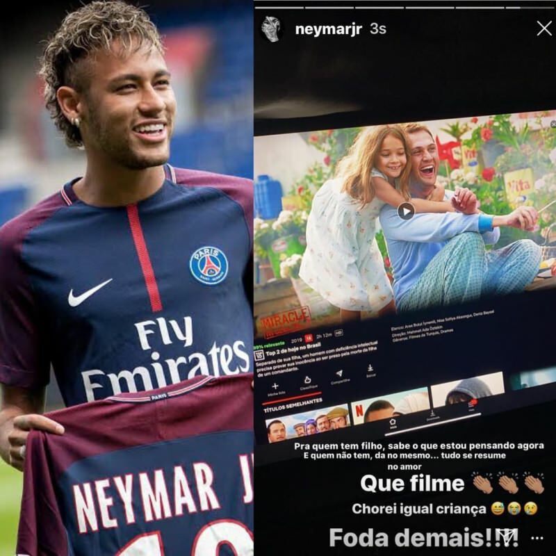 Pasaulinis garsus futbolininkas Neymaras pasidalino turkišku filmu iš savo socialinės žiniasklaidos paskyros!