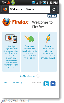 „Firefox“ „Android“