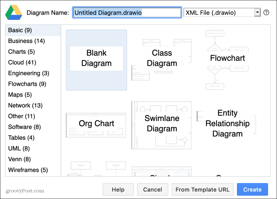 Diagrams.net Dokumentams