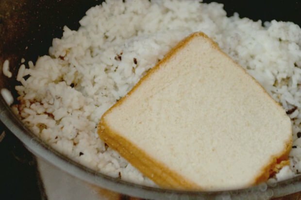 Jei dėsite duoną ant ryžių ...
