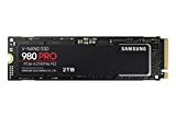 SAMSUNG 980 PRO SSD 2TB PCIe NVMe Gen 4 Gaming M.2 vidinės kietojo kūno disko atminties kortelė, didžiausias greitis, terminis valdymas, MZ-V8P2T0B