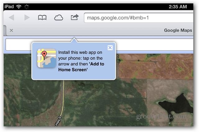 „Google Maps“ „Safari iOS 6“