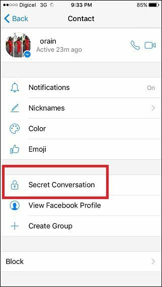 „Facebook Messenger“ slapti pokalbiai: kaip siųsti šifruotus pranešimus iš „iOS“, „Android“ ir WP