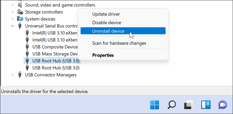 pataisykite USB neveikiantį „Windows 11“.