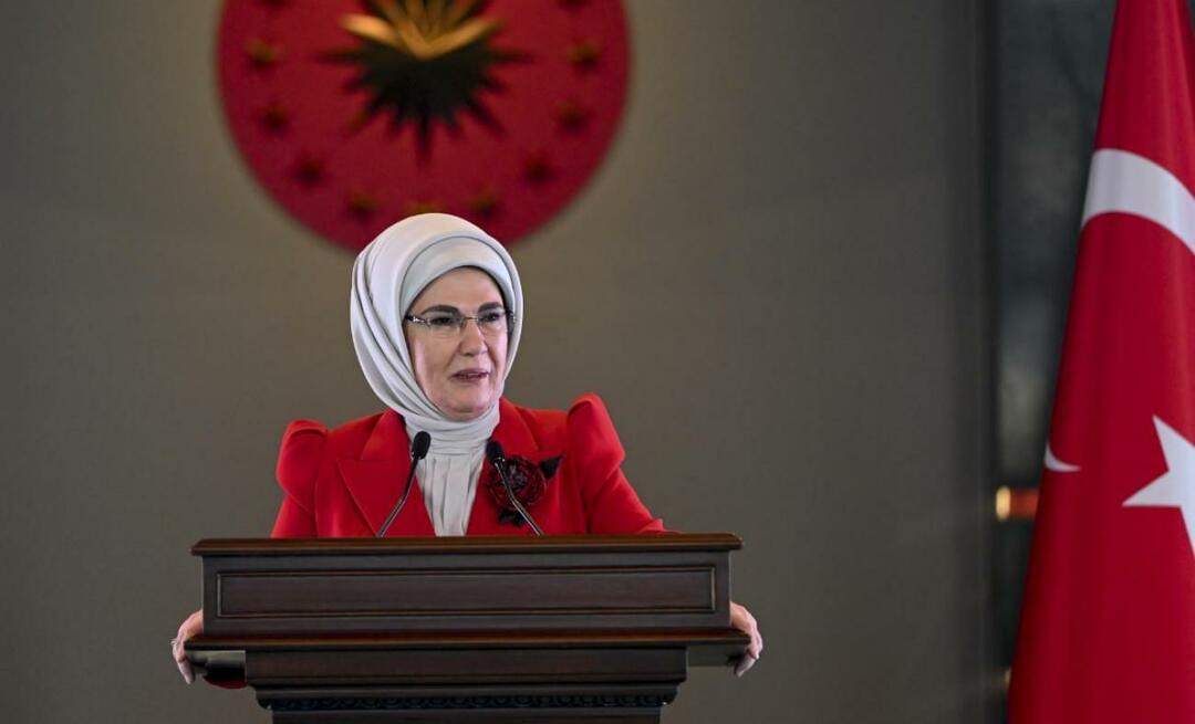 Emine Erdogan; „Nė viena ideologija nėra vertingesnė už nekalto žmogaus gyvybę“