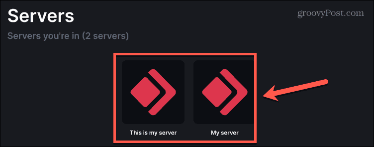 dynobot pasirinkite serverį