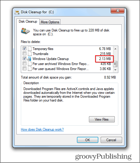 Windows 7 atnaujinti ištrinti senus failus išvalyti