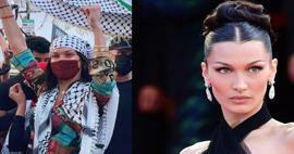 Mirties grėsmė palestiniečių žvaigždei Bella Hadid: mano numeris buvo nutekintas, mano šeimai gresia pavojus!