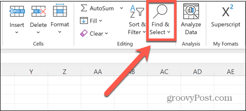 excel rasti ir pasirinkti