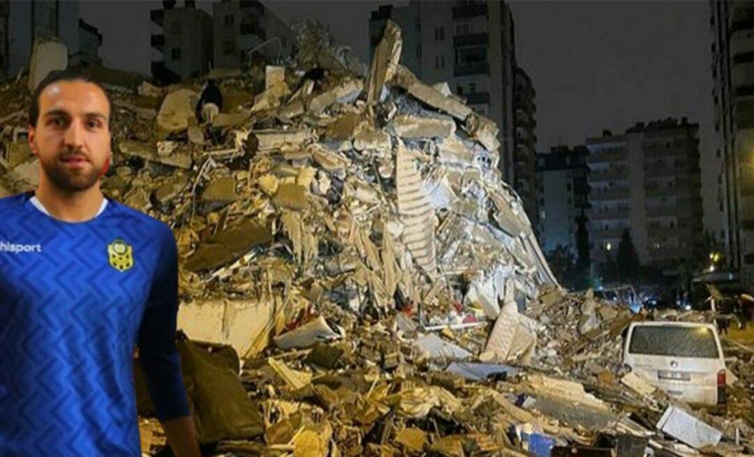 Karčios žinios iš žemės drebėjimo zonos: gyvybę prarado žinomas futbolininkas Ahmetas Eyüpas Türkaslanas!