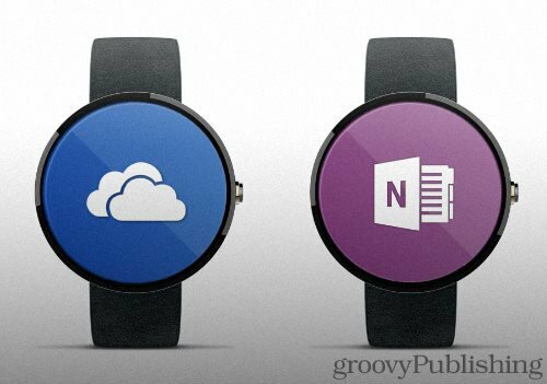 „Microsoft“ produktyvumo programos, skirtos „Apple Watch“ ir „Android Wear“