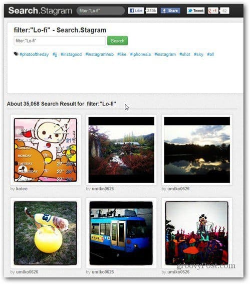 Peržiūrėkite „Instagram“ nuotraukas kompiuteryje naudodami „Webstagram“