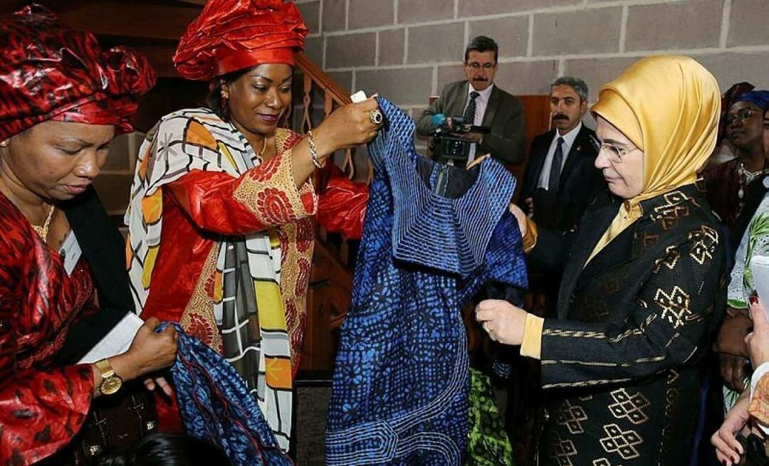 Pirmoji ponia Erdoğan suteikė viltį Afrikos moterims!