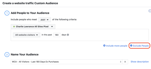 Naudokite „Facebook“ skelbimus, norėdami reklamuoti žmonėms, kurie lankosi jūsų svetainėje, 3 žingsnis.