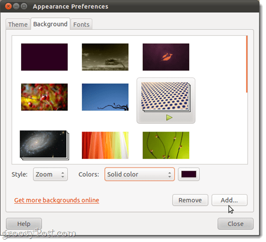suasmeninkite darbalaukį „Ubuntu“