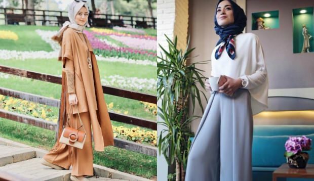 laisvų džinsų hidžabas