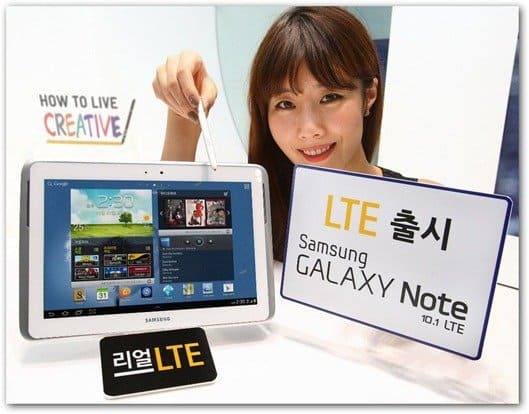 „Samsung Galaxy Note 10.1“ gauna LTE versiją, tik Korėjoje