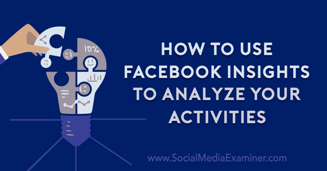 Kaip naudoti „Facebook“ įžvalgas savo veiklai analizuoti: Socialinės medijos tyrėjas