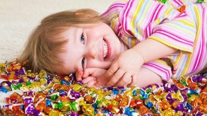 Šventinių saldainių žalojimas vaikams