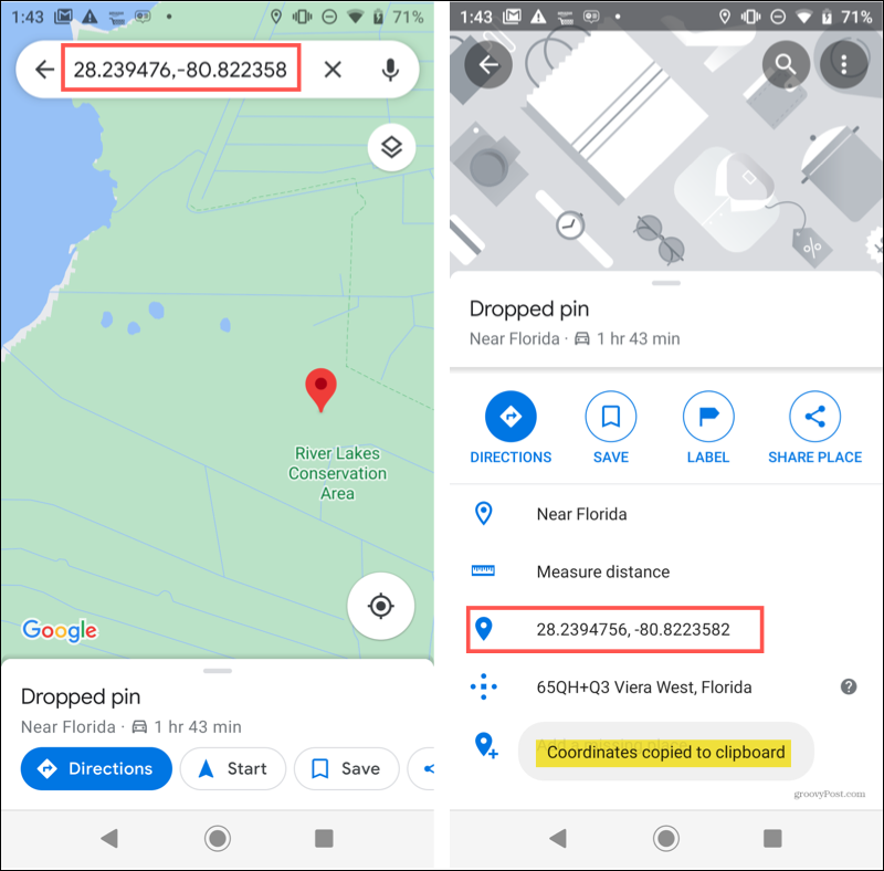 „Android“ nukrito kaištis „Google“ žemėlapiuose