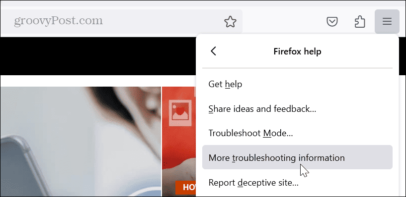 daugiau „Firefox“ trikčių šalinimo