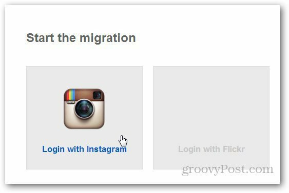 Perkelkite „Instagram“ į „Flickr“
